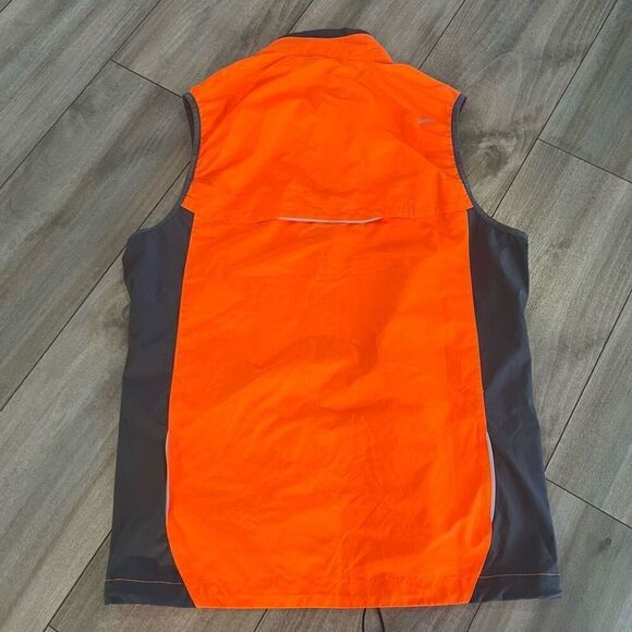 Brooks Orange Athletic Running Vest Men Small - Picture 6 of 6